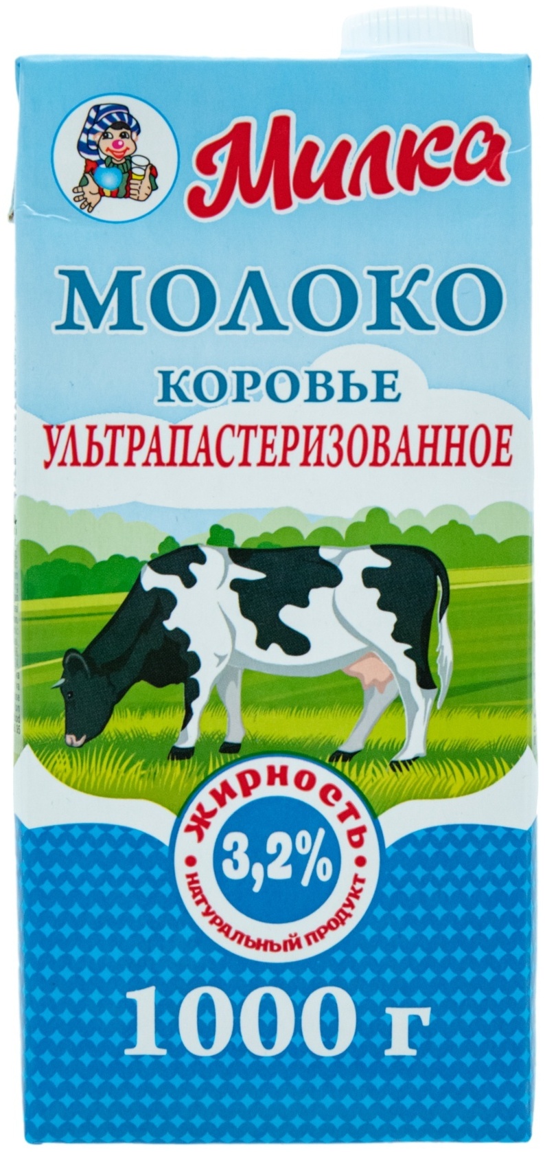 Умут и Ко Милка молоко 3.2% 1000 г