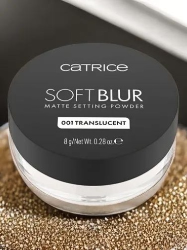 Пудра Catrice Soft Blur Matte Setting рассыпчатая 001 Translucent прозрачный