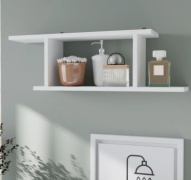 Полка Асти 2, 70х15x25 см, белый