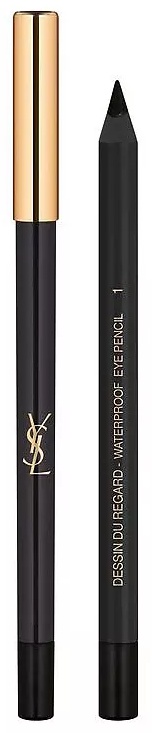 Yves Saint Laurent Водостойкий контурный карандаш для глаз Dessin Du Regard карандаш черный 01