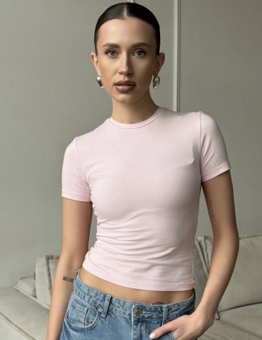 Футболка AMOLLYA розовый