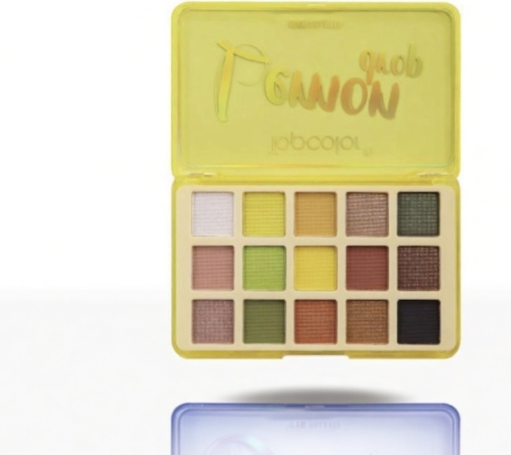 Тени прессованные Topcolor dodo girl lemon 1