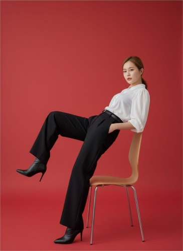 Классические брюки YANI collection черный