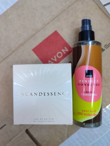 Avon Incandessence & Choco tuberoze набор для тела для женщин
