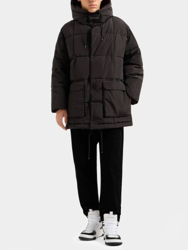 Пуховик Armani Exchange черный