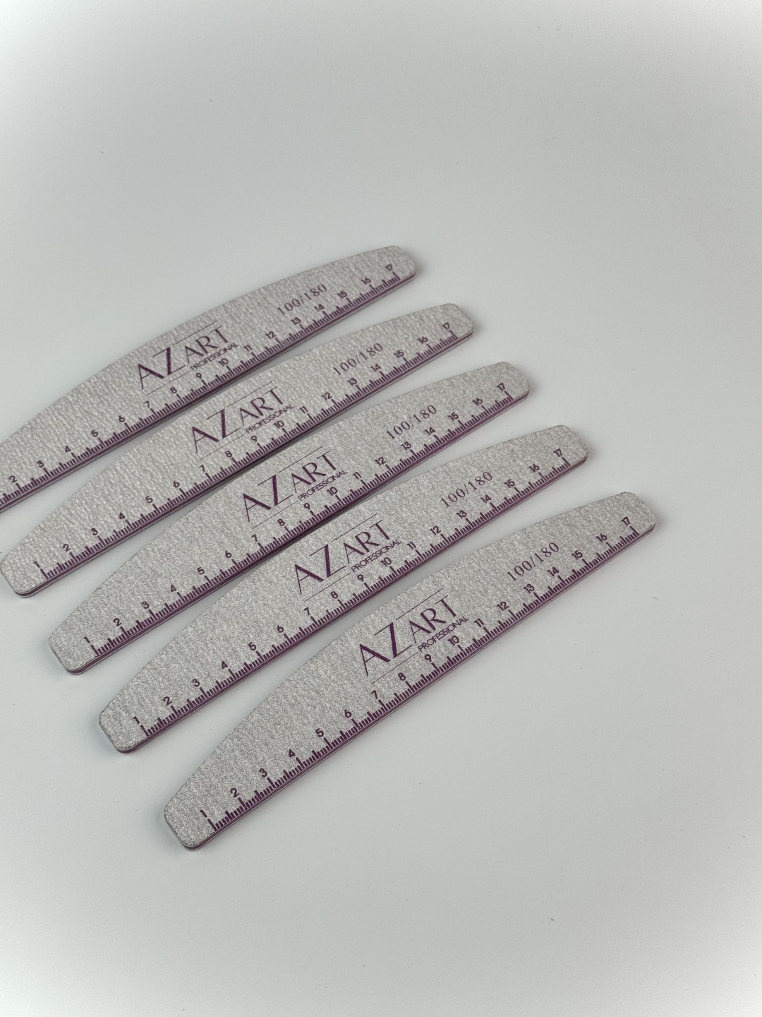 Azart Professional маникюрная пилка 100/180 5 шт