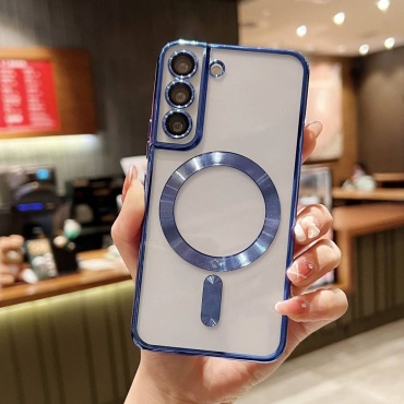 Чехол Samsung для Samsung Galaxy S22 сине-прозрачный