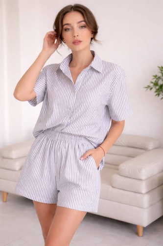Костюм повседневный FASHION темно-серый