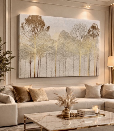 HOLST KOKSHE картина Золотой лес 120x80 см