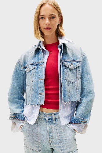 Джинсовая куртка Tommy Jeans синий