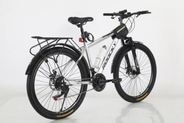 Велосипед Roocky TEEN QC-MTB6 2025 17 дюймов серебристый-белый