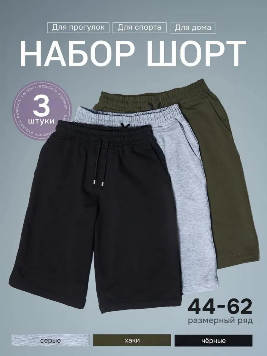 Спортивные шорты черный
