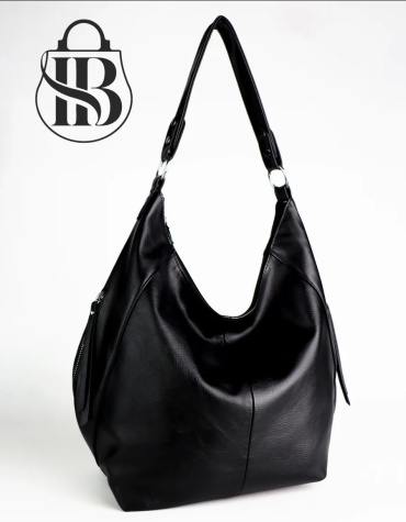 Сумка шоппер ICONIC BAGS искусственная кожа черный