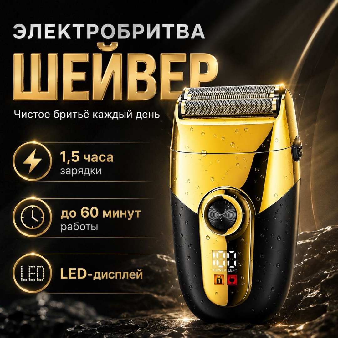 Электробритва NEXARO NX-C383 сеточная