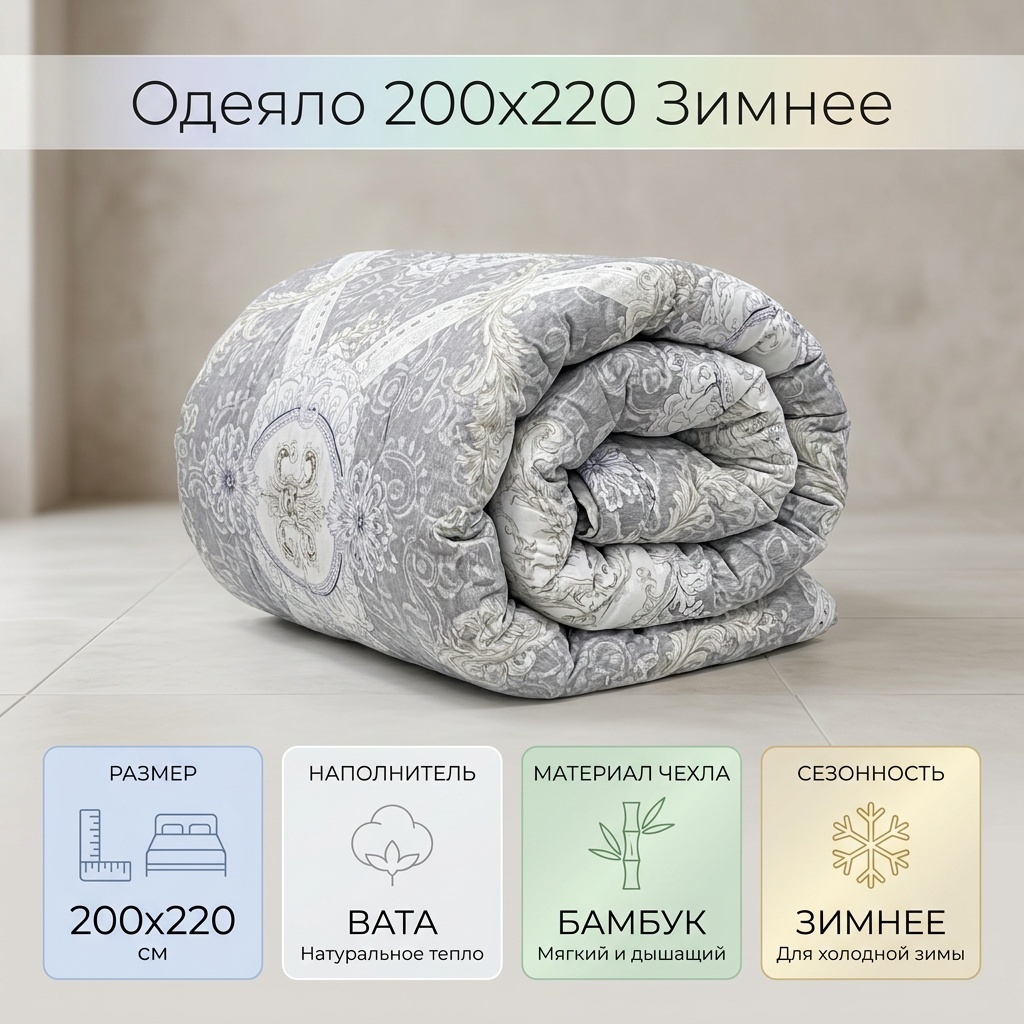 Одеяло 357060525 200x220 зимнее