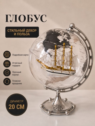 Глобус политический 30459679_631157247 20 см