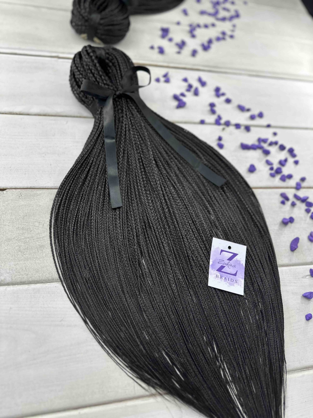 ZUKINA BRAIDS косички каштан женский