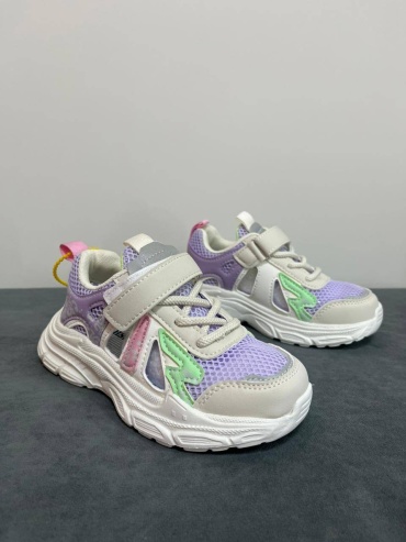 Кроссовки FASHION белый, розовый, фиолетовый