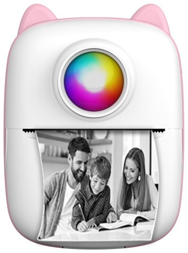 Mini printer X2 розовый