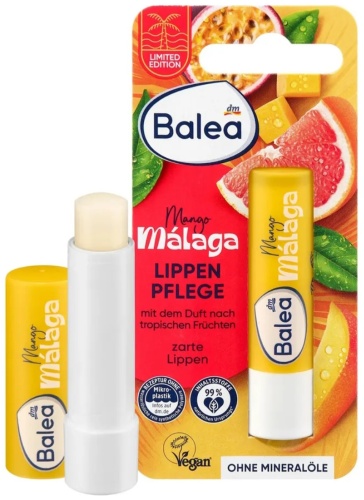 Balea бальзам Lippen Pflege Mango Malaga 4.8 г