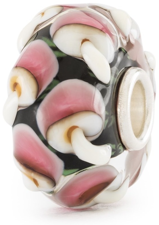 Шарм Trollbeads TGLBE-20426 вес 2.02 г серебро, муранское стекло
