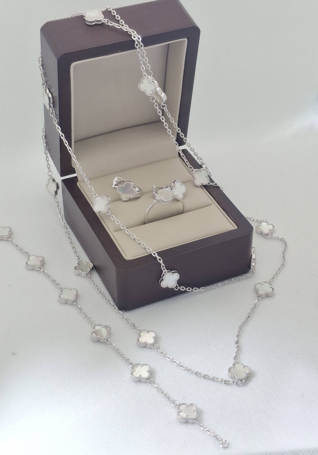 Aiym jewelry AiSS вес 24 г серебро, перламутр