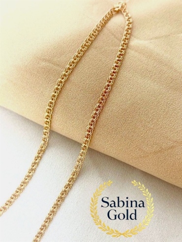 Sabina Gold SEP-SBN-001 длина 50 см, вес 2.58 г золото, плетение бисмарк