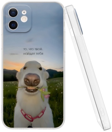 Чехол Mcover для Apple iPhone 12 рисунок