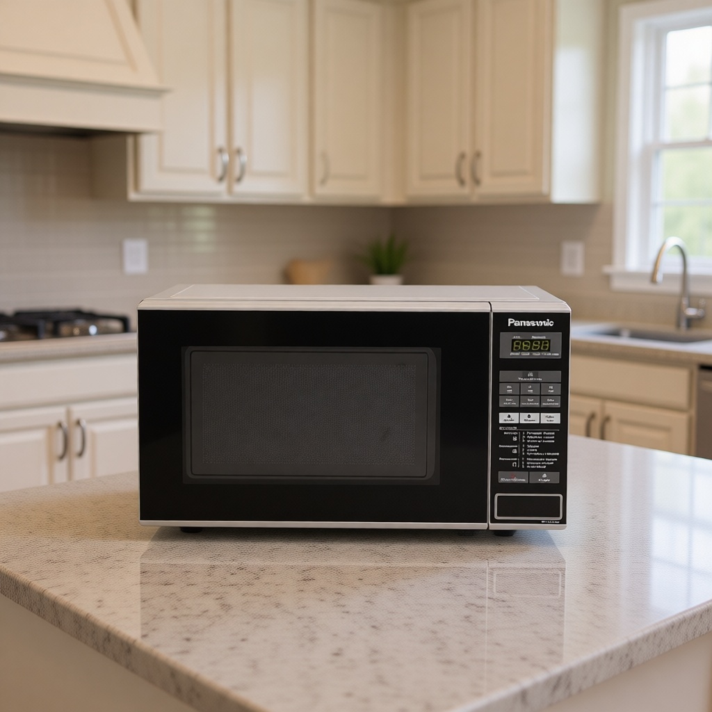 Микроволновая печь Panasonic NN-ST254MZPE серебристый-черный
