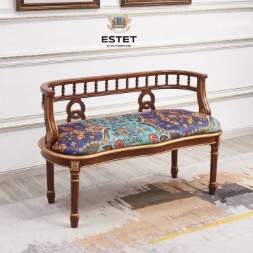 Банкетка ESTET Изобилие, 110x50x66 см, мультиколор, коричневый