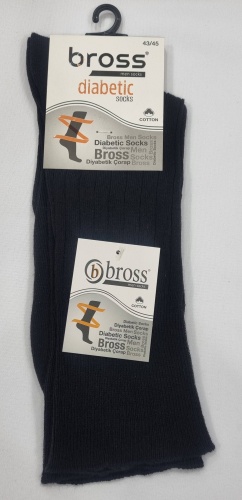 Носки Bross 1 пара черный 43-45