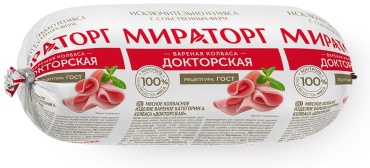 Колбаса Мираторг докторская вареная 300 г