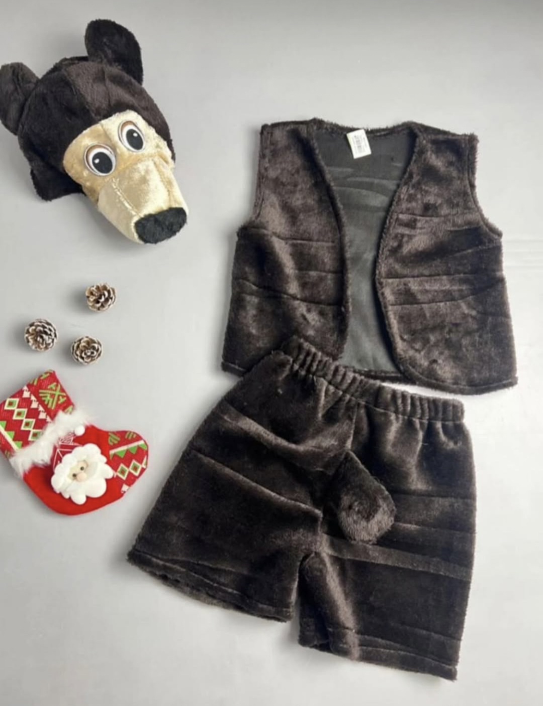 Карнавальный костюм Fashion collection коричневый