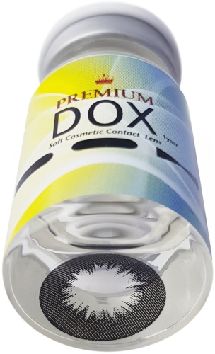 Контактные линзы DOX K1003 Black 0 кривизна 8.6 на год 2 шт