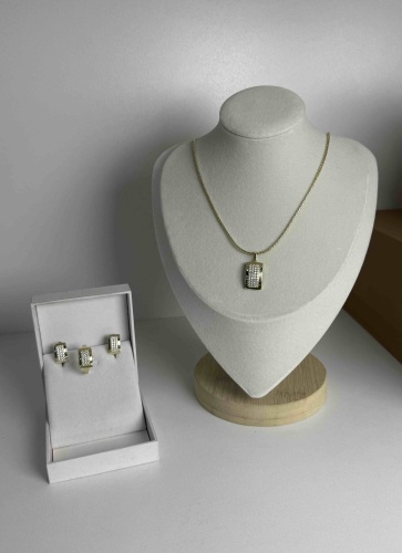 Luxury Jewelry медицинская сталь, цирконий