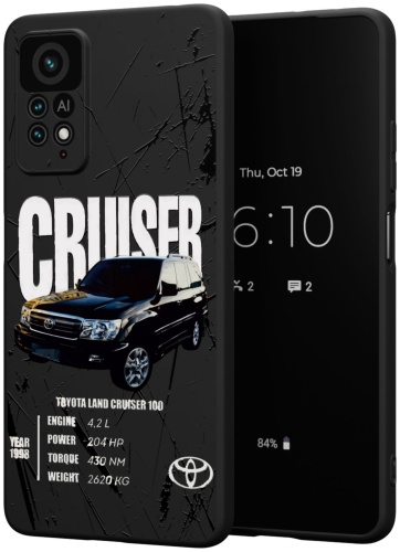 Чехол Mcover для Redmi Redmi Note 11 Pro, Redmi Note 12 Pro рисунок
