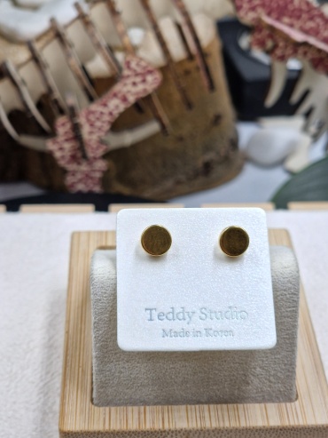 Серьги Teddy нержавеющая сталь, без вставок
