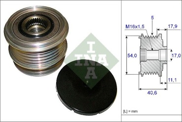 INA шкив генератора 535012110