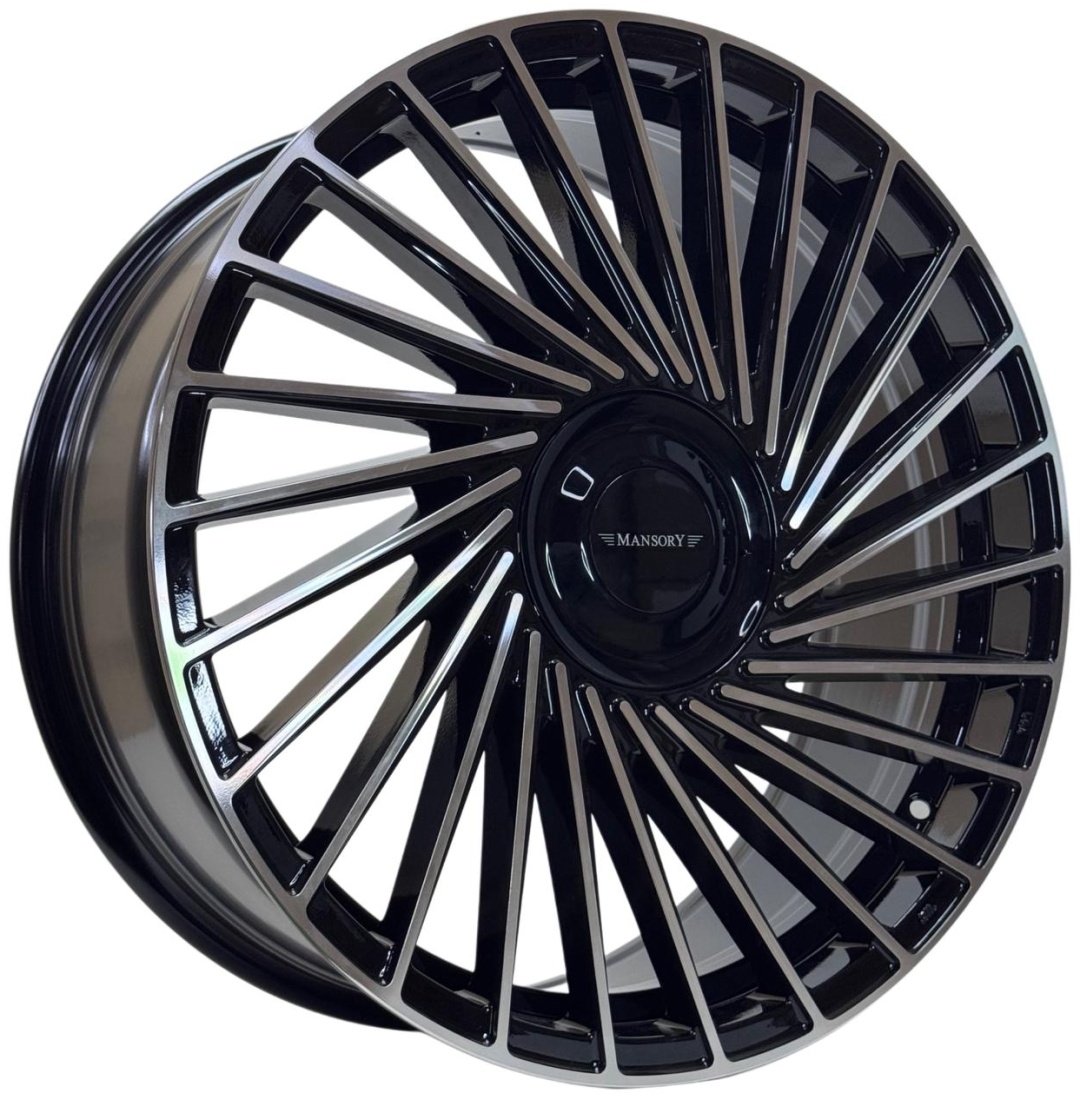 Wheels 9655DD 8x20/5x108 D73.1 ET45 4 диска черный, хром