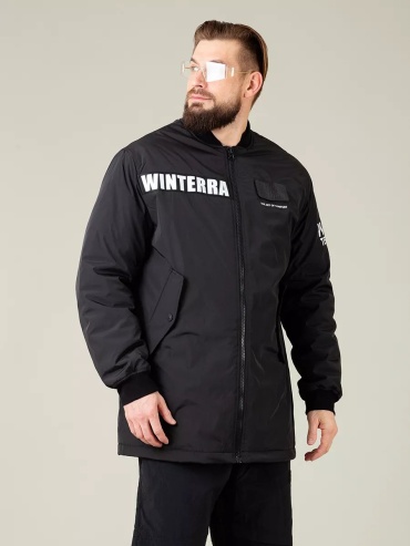 Бомбер WINTERRA черный