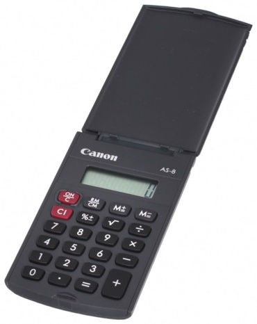 Canon AS-8, 4598B001AA, 8-разрядный, черный