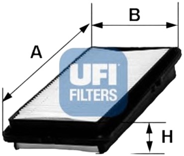 UFI воздушный фильтр 3026900