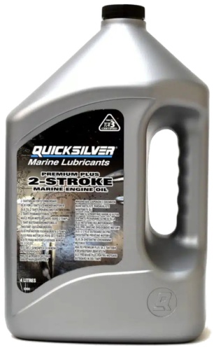 Моторное масло Mercury синтетическое Premium Plus 2cycle Outboard Oil 4 л