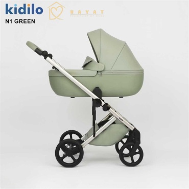 Коляска прогулочная Kidilo Kidilo HAYAT_N1, оливковый