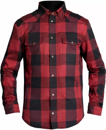 JOHN DOE Motoshirt Jacket черный, красный 60, 62