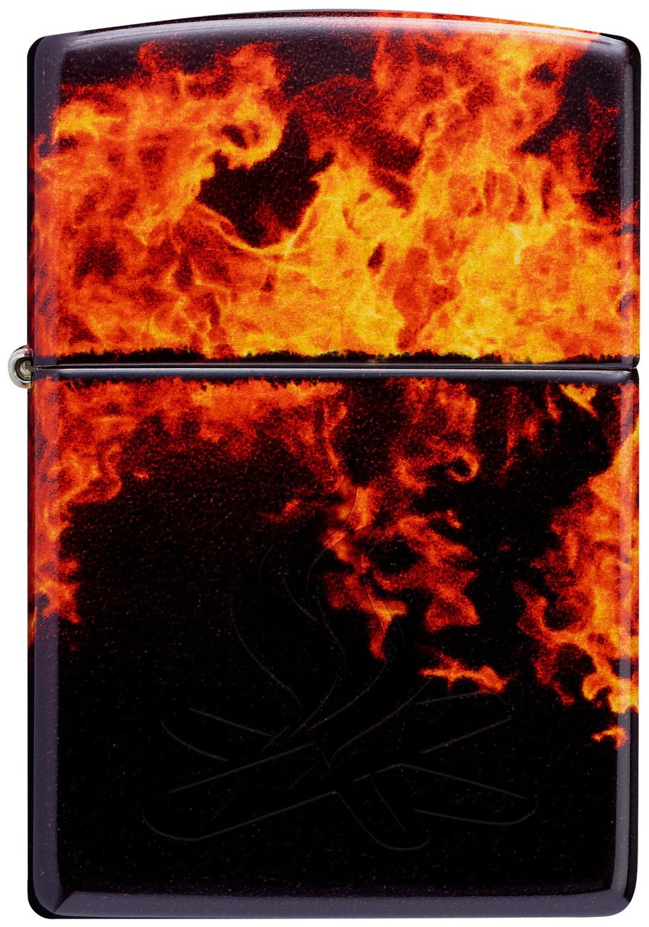 Zippo бензиновая зажигалка 46389, латунь