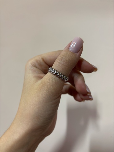 Кольцо Fashion Jewellery размер регулируемый бижутерный сплав, без вставок