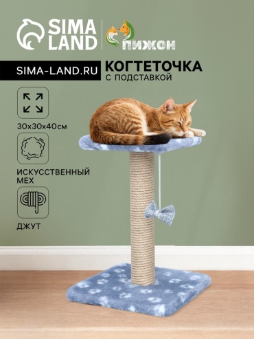 Пижон когтеточка 5089555 серый