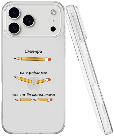 Чехол Mcover для Apple iPhone 17 Pro Max рисунок