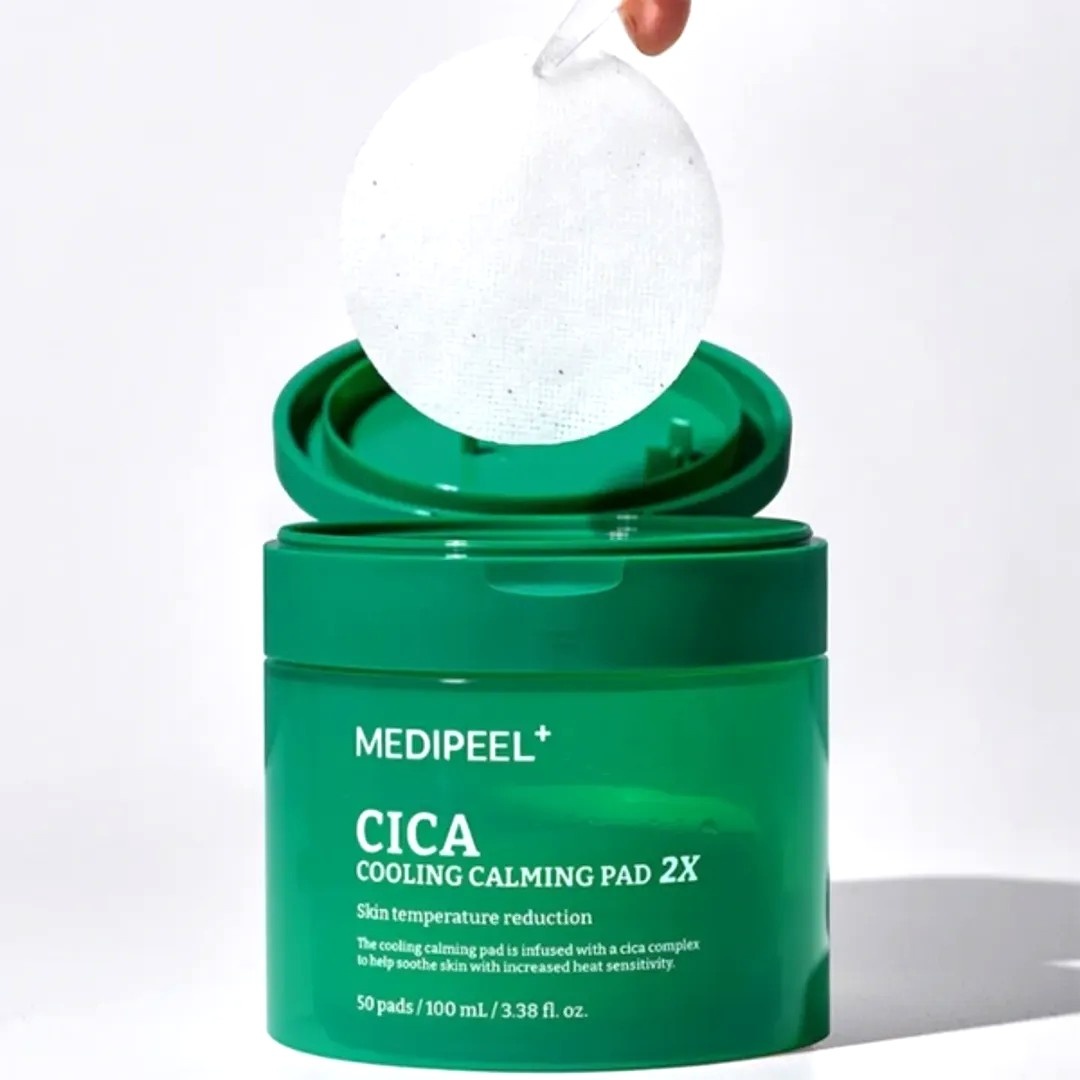 MEDI-PEEL пилинг Cica Cooling Calming Pad 2X Пилинг-Пэды с Центеллой 50шт 100 мл